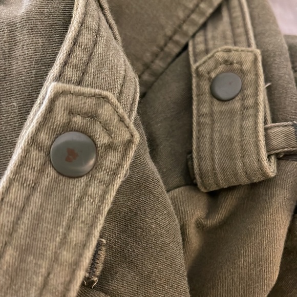Anthropologie cargo jacket with raffle back - Picture 7 of 9